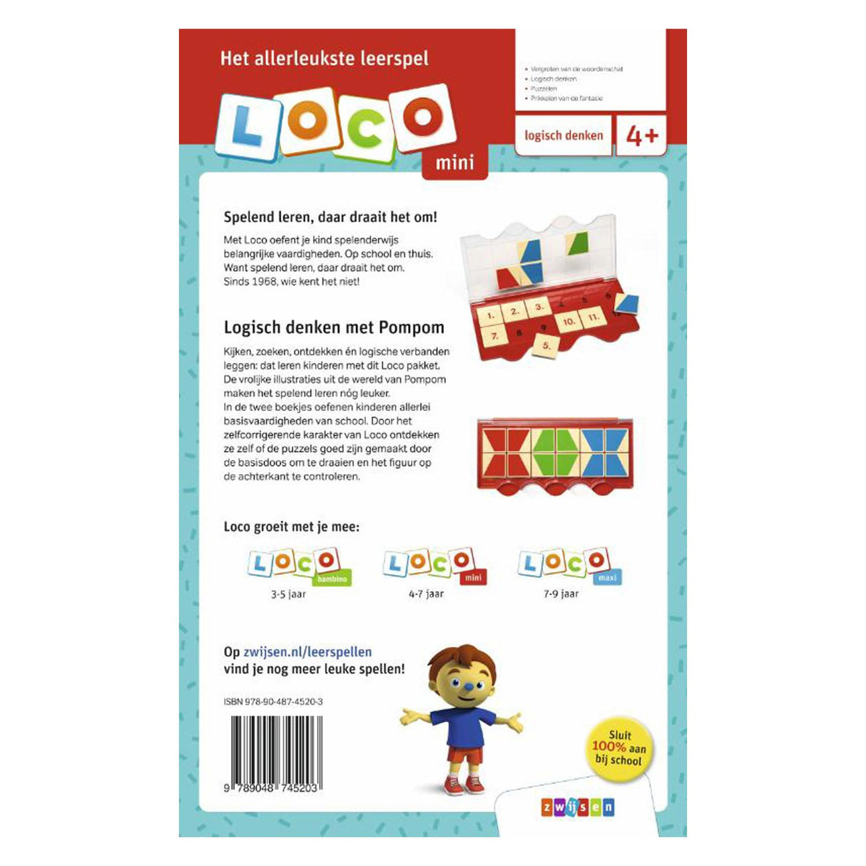 Mini Loco Rompompom Package Lógico Pensamiento (4-6 años)