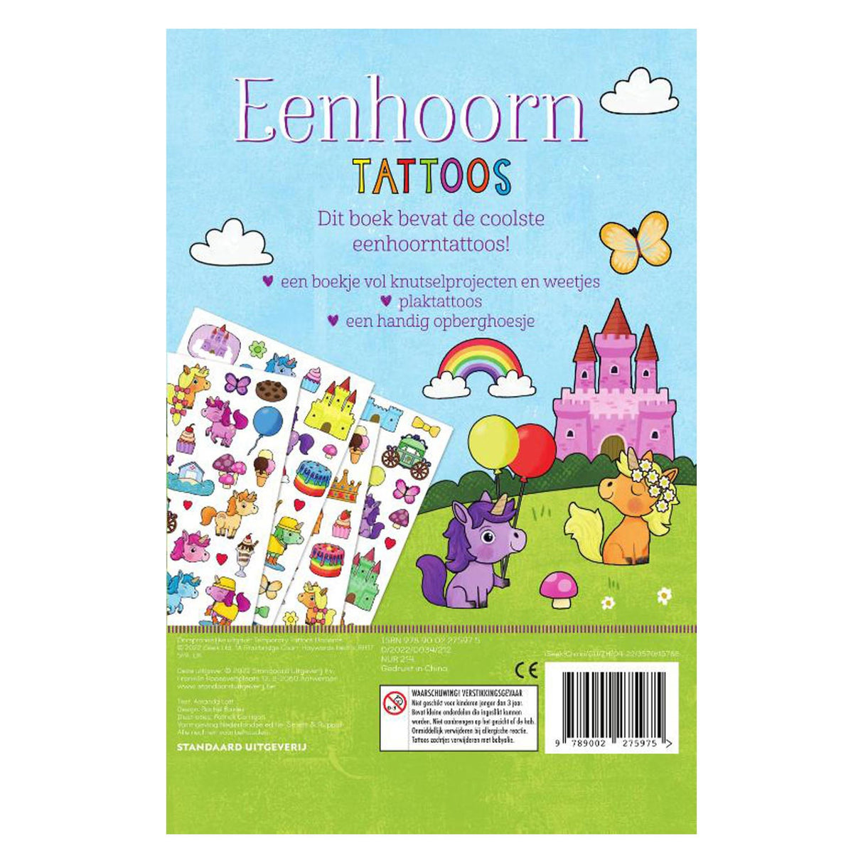 Wpg uitgevers tatouos licorn