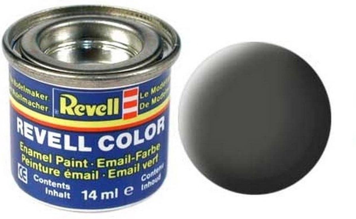 Revell Paint for Model Building Number 65 Bronze Green Mat