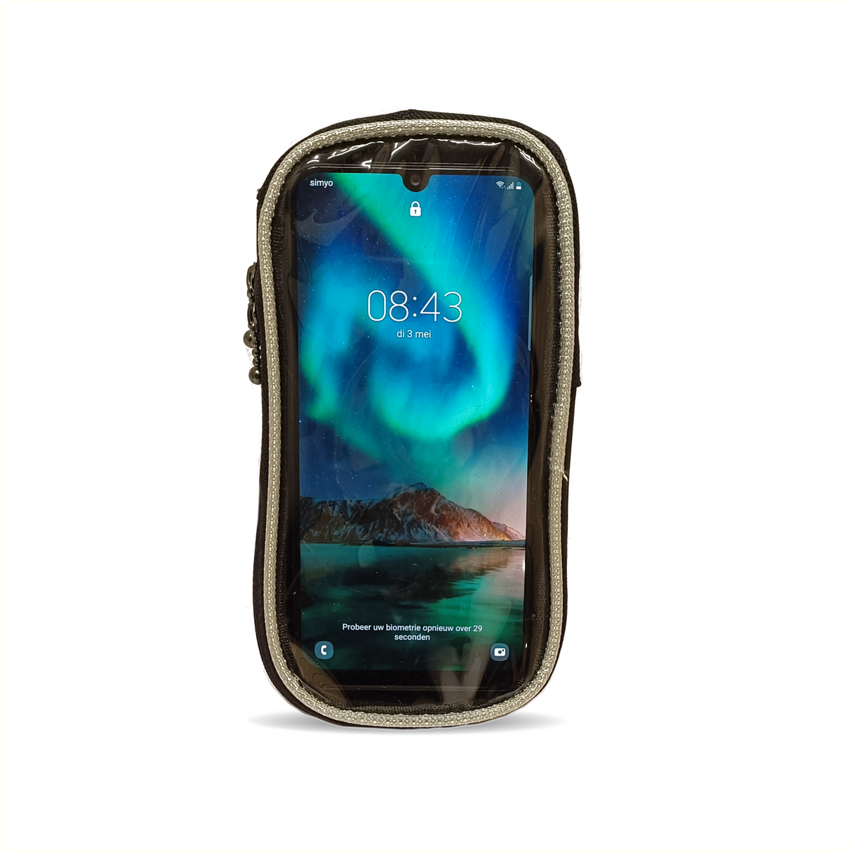 FALKX Protéger la taille du titulaire du téléphone M.