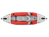 Excursion de kayak gonflable Pro K1 305 cm Red en vinyle 3 pièces