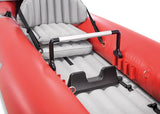 Excursion de kayak gonflable Pro K1 305 cm Red en vinyle 3 pièces