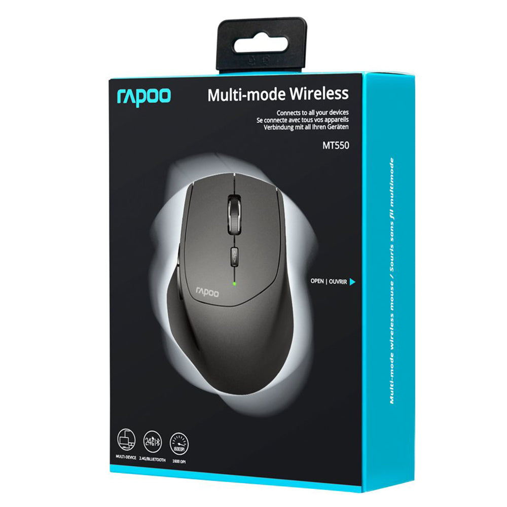 Rapoo Mouse MM Tri-Mod sort MT550