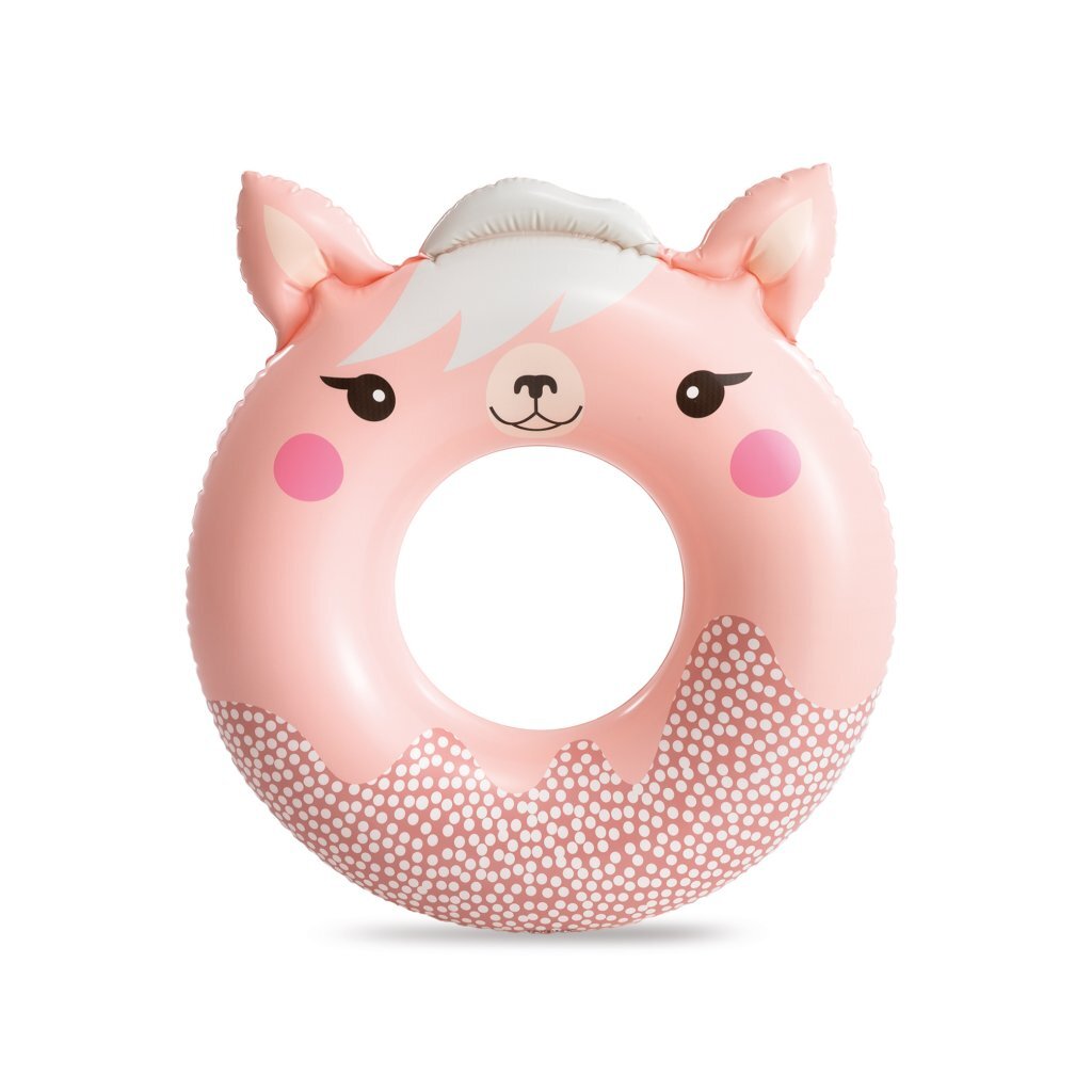Band de natation animale mignon - chaton - rose