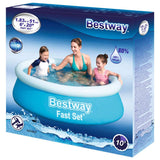 Bestway Swimming pool Fast set inflatable around 183x51 cm blue