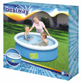 Bestway swimming pool with inflatable edge, 152cm