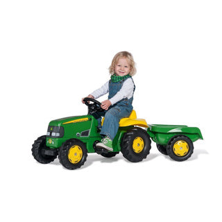 Rolly Toys Stair Ciągrz John Deere z przyczepą