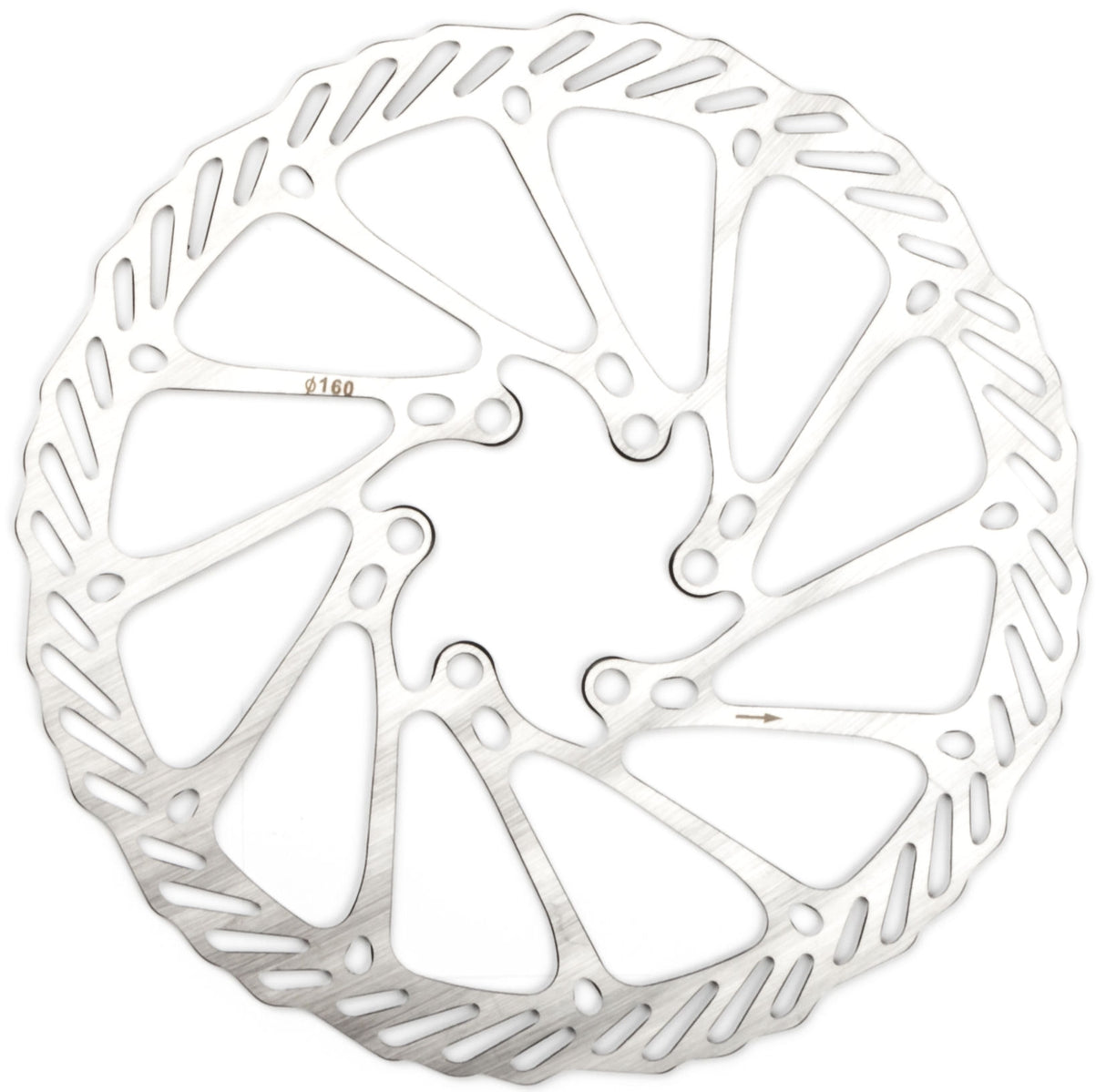 Nerezová ocel HP16 Ø160mm brzdový disk se 6 šrouby brzdového disku