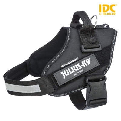 Julius K9 IDC Power-Harnas Tuig til etiketter sort