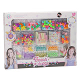 Ensemble de perles coloré, 17dlg.