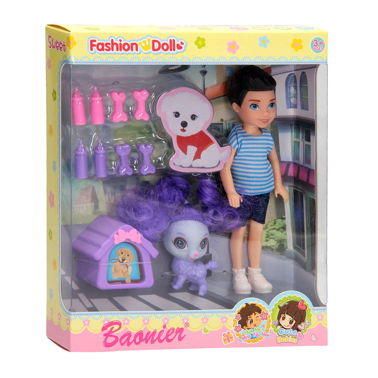 Panels Play Set s domácím mazlíčkem
