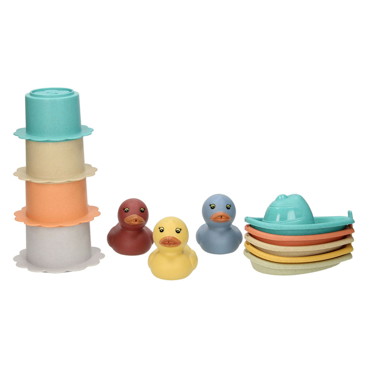 Ensemble de jouets de bain pastel, 12dlg.