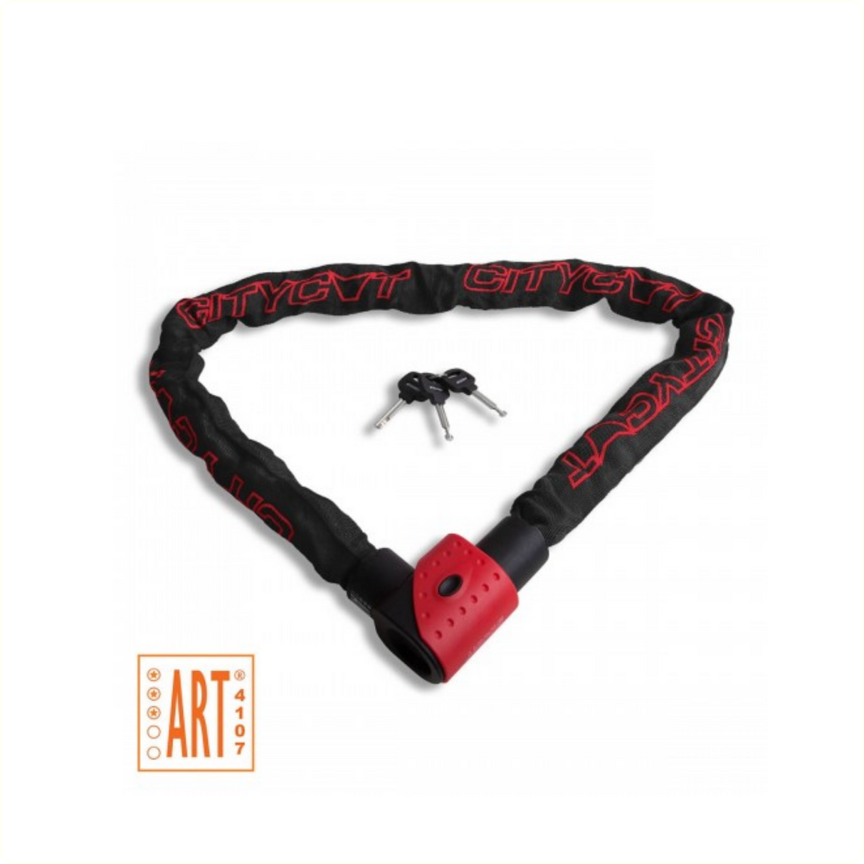 Citycat Starry Chain Lock Art *** 150 cm. Con zappe in nylon