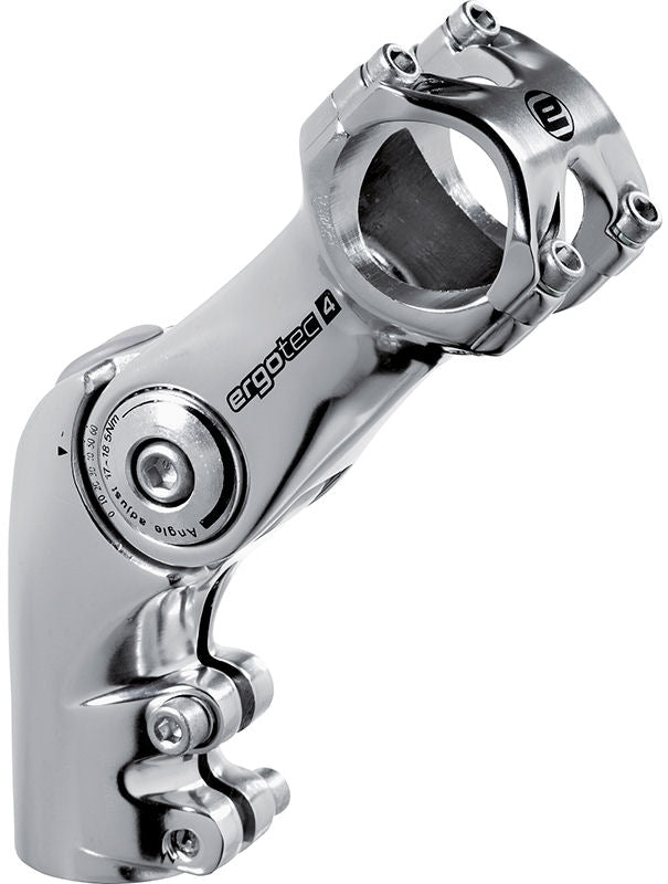 Ergotec stem octopus ahead 50 adjustable Ø28.6 110 31.8 mm silver