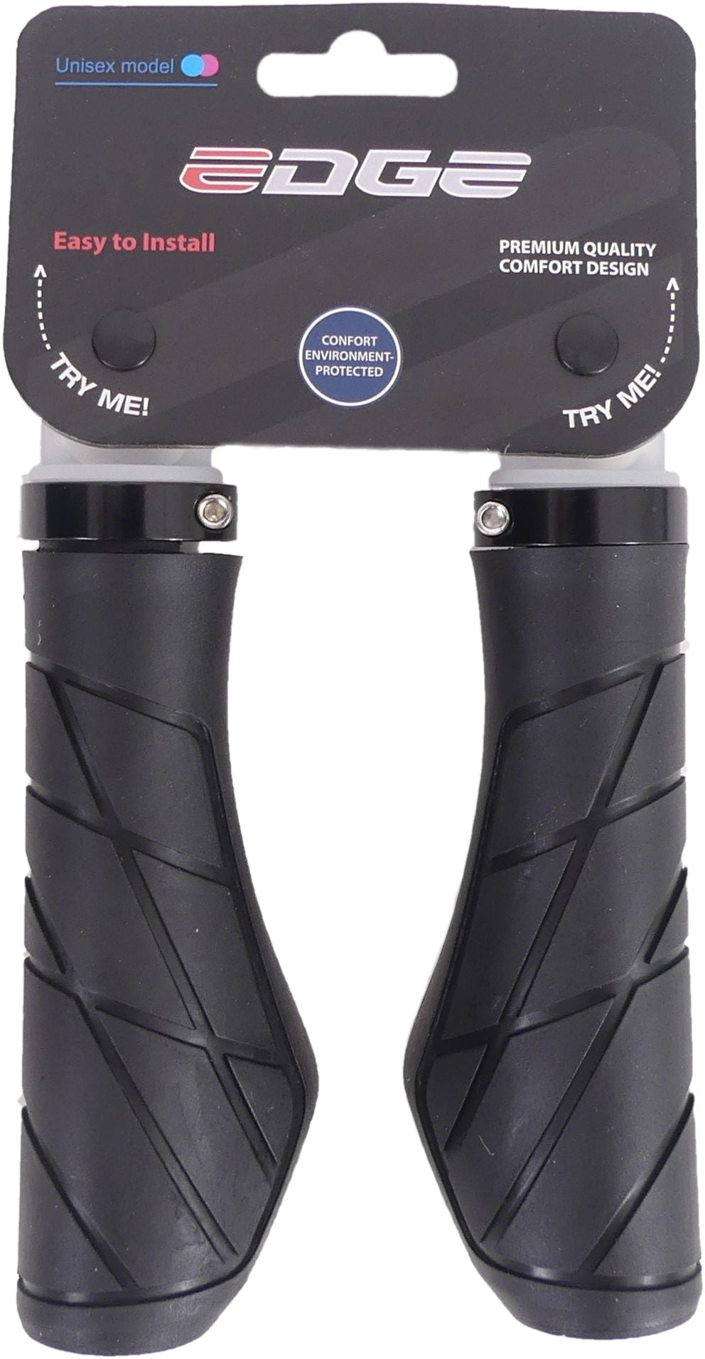 Edge Urban Grips - Ergonomiska handtag, förhindrar stickande, bekväm och säker.