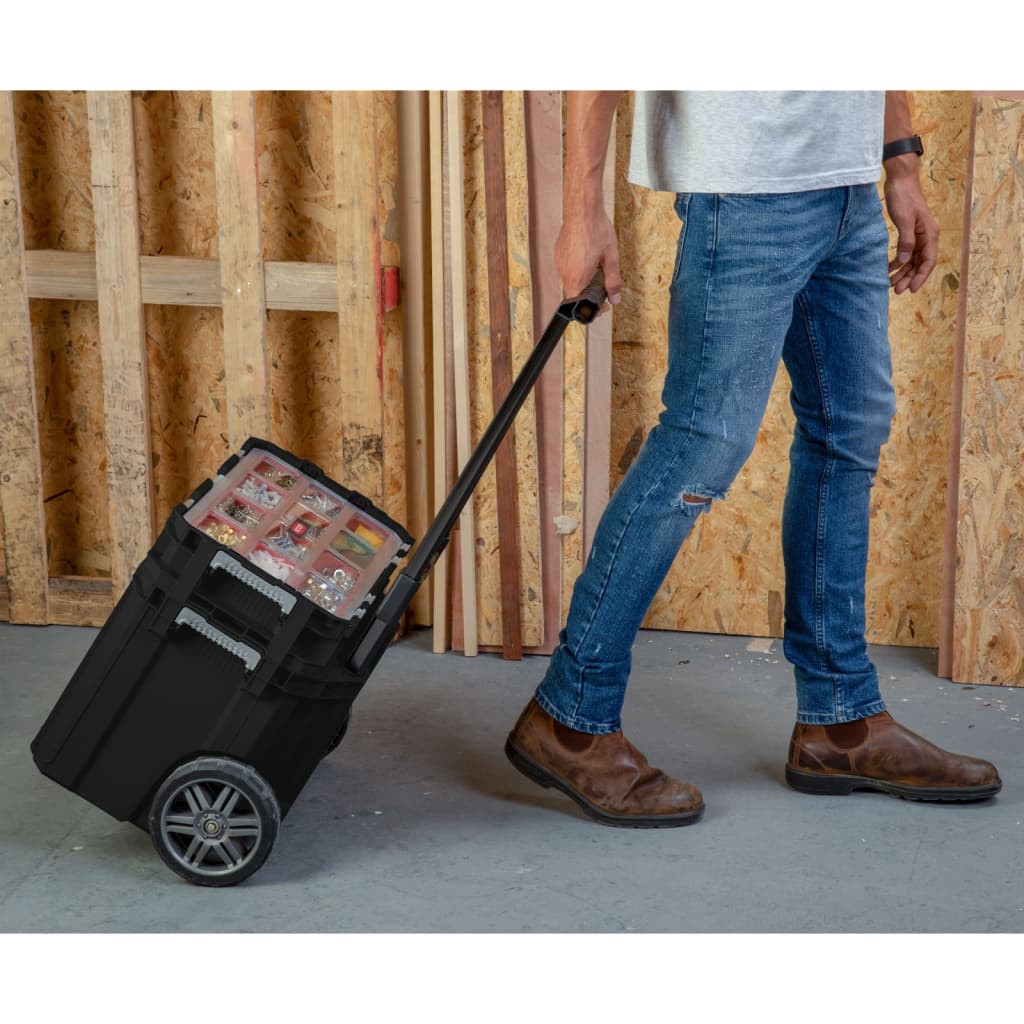 Keter Keter Tool Box Verbinden Sie mit Organizer Mobile Black