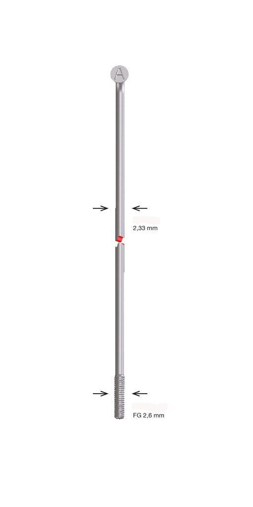 SPAKEN 240-13 Raggi Ø2.33 mm FG 2.6 - Zinc (144