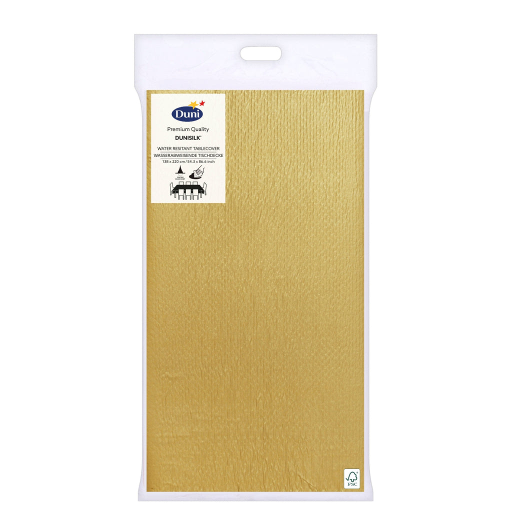 DUNI TAPLECLOT 138x220 cm zlato