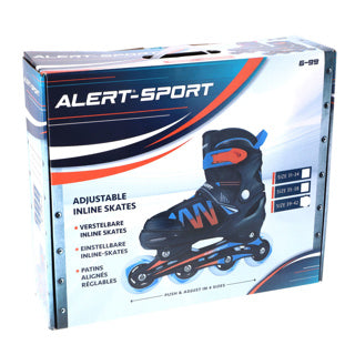 Alert Alert Inline Skates Size 39-42 Blue Orange Black