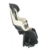 Bobike child seat behind Maxi Go carrier confirmation Creme