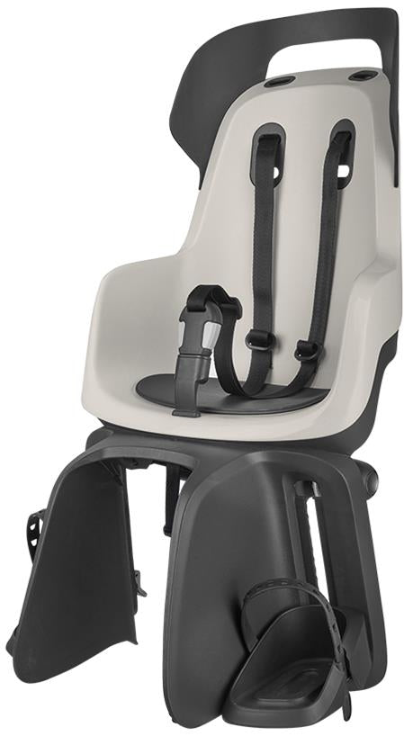 Bobike child seat behind Maxi Go carrier confirmation Creme