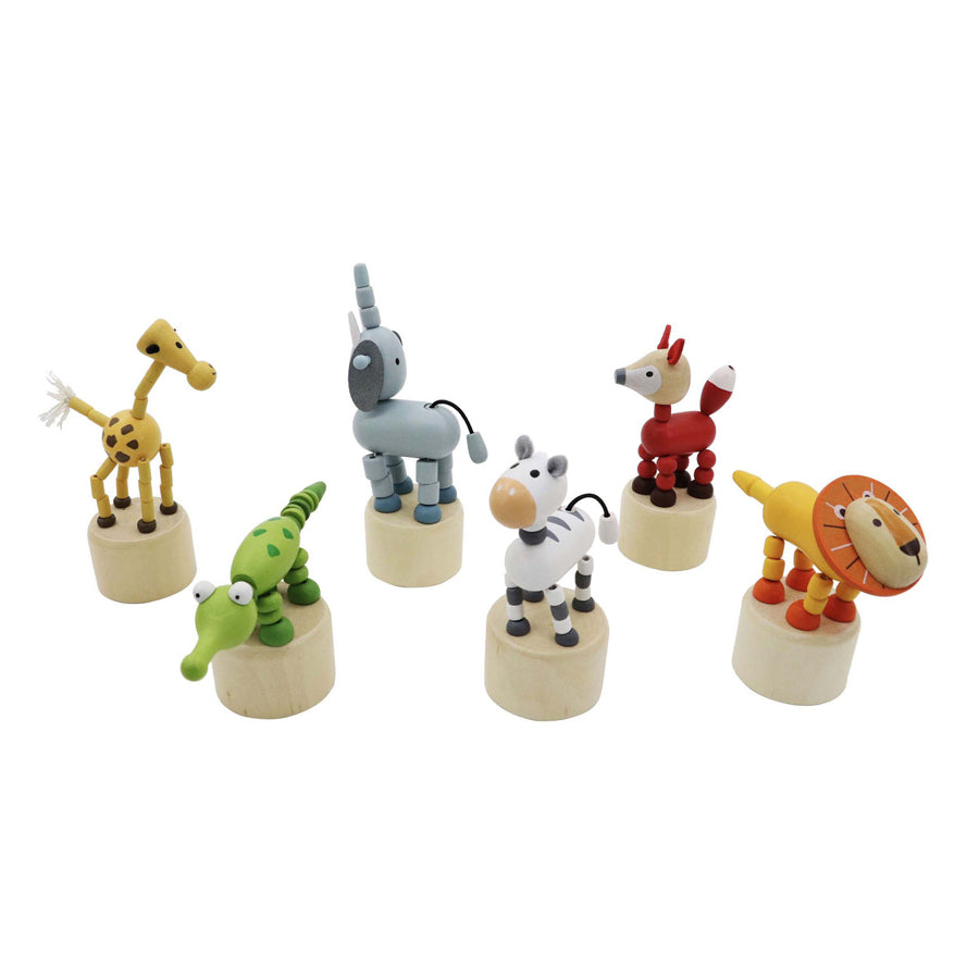 Animaux de figure d'impression en bois