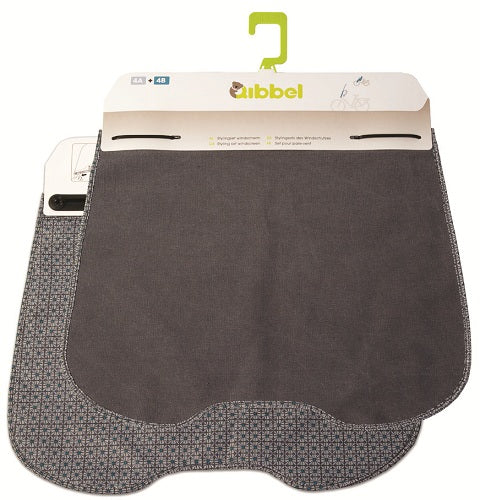 Qibbel styling set vindrutan duk - element blekade blått