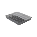 Rotho Basic Cutlery Box 6 Compartments Zmienny antracyt
