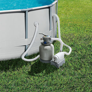 Summer Waves Sand Filter Pump Swimming Pool 5110 Liter P U