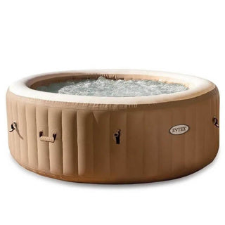 Intex Purrespa Jacuzzi Bubble Massage 4 Pers. 196 cm + couverture économe en énergie voile