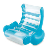 Summer Waves Inflatable chair Rocking Lounge Teal