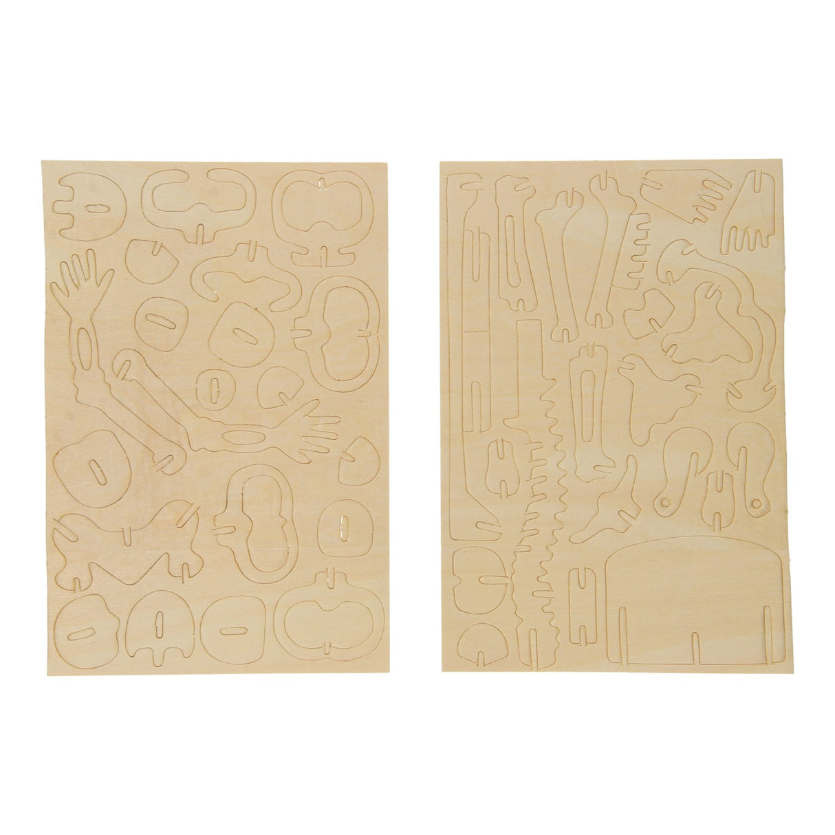 Scheletro di kit di edifici in legno