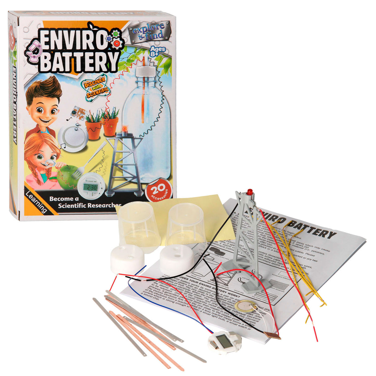 Experiments - generate electricity, 20dlg.