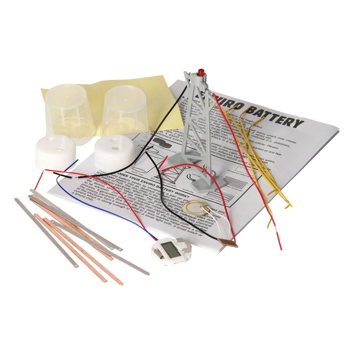 Experiments - generate electricity, 20dlg.