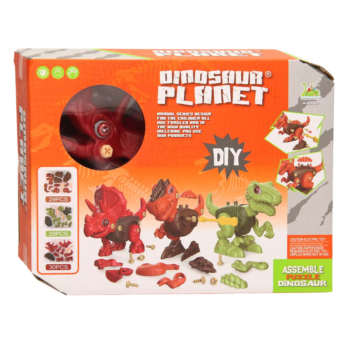 Triceratops - bouw je eigen dino