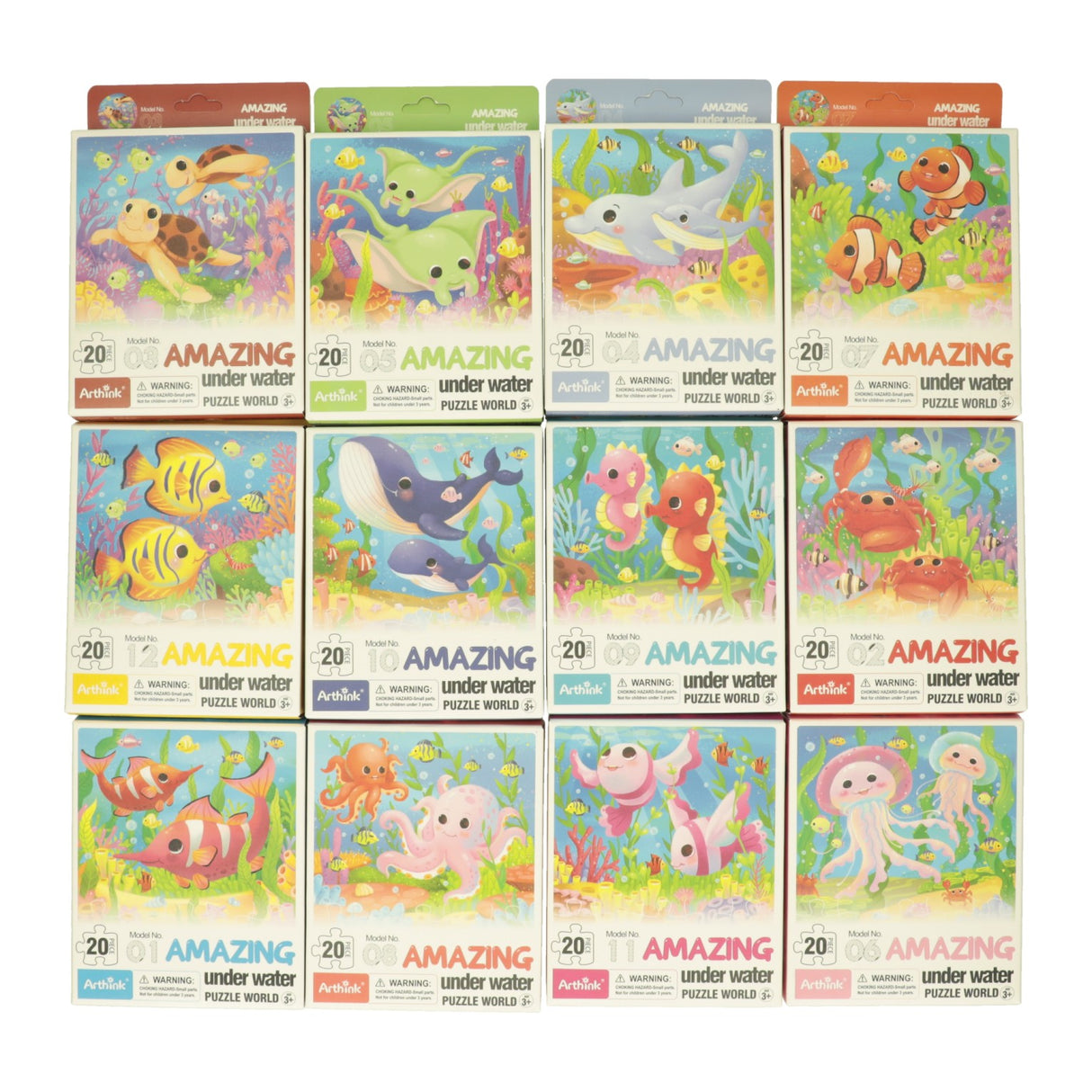 Mini puzzle Underwater World, 20e.