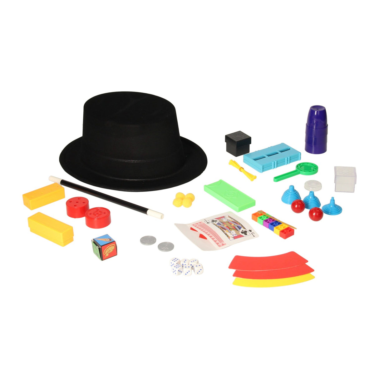 Set magico magico con cappello