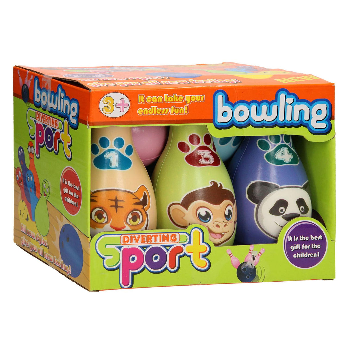 Il mio primo set di bowling è morbido