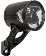 Faros H -Black MR8 Dynamo - On Function - con soporte - 180 Lumen