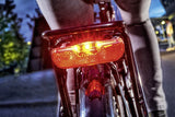 Trelock Carriage Light LS613 Duo plat - 50 mm (pack de montage)