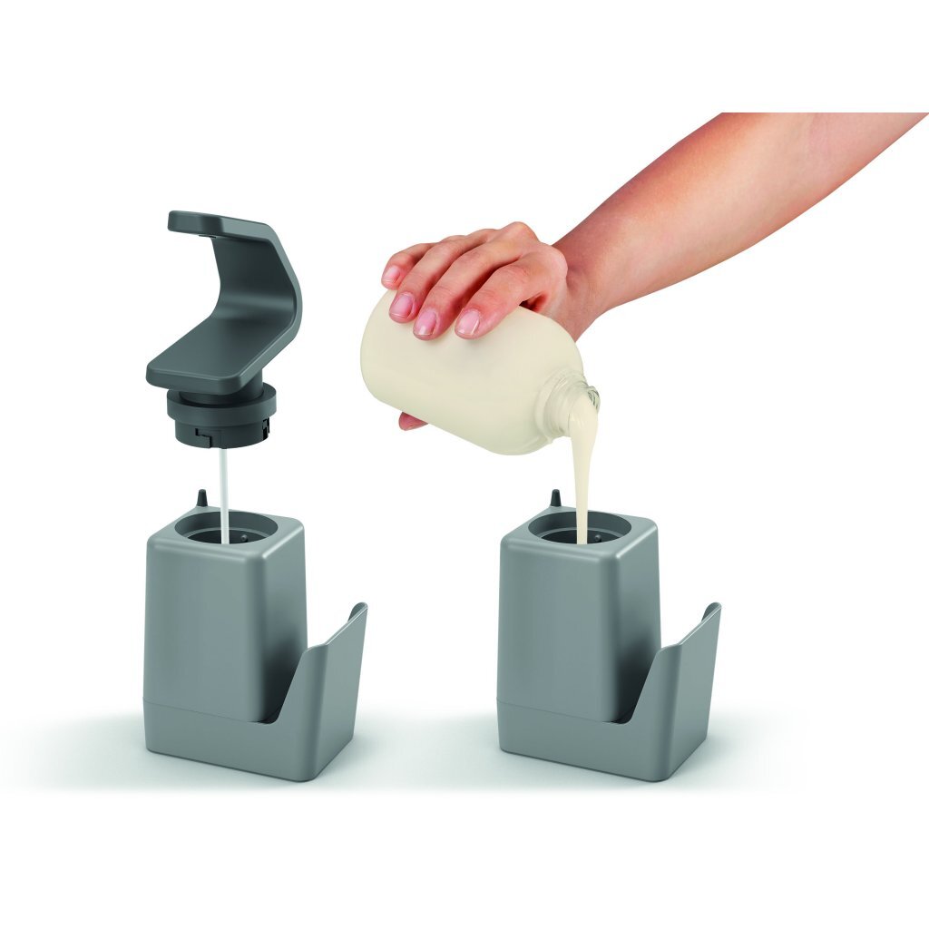 Sapone di distributore di sapone metallico-tex