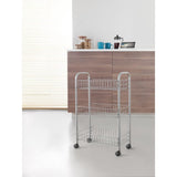 Tomado-Metaltex Tomado Metaltex Küchenbad Aufbewahrung Trolley Lugano 41x23x63 cm Räder