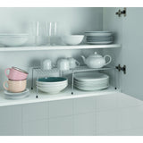 METALTEX Extendable rack 24x15x33 57 cm silver
