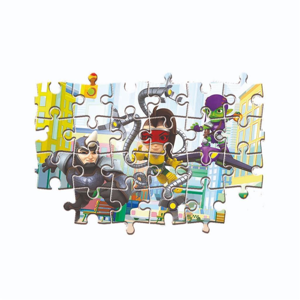 Clementoni Spidey i jego niesamowici przyjaciele puzzle 2 x 20 sztuk