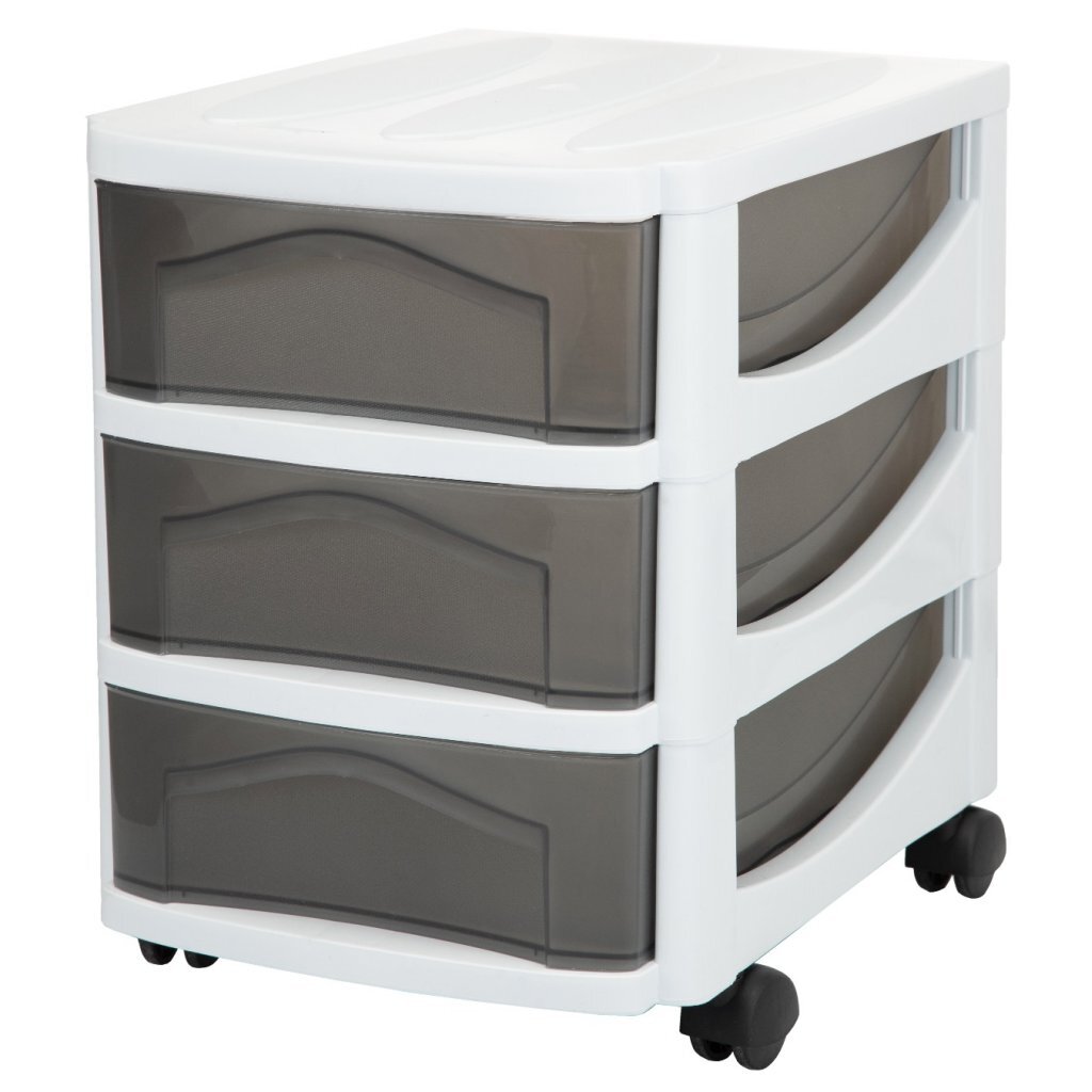 BAMA Big Hobby Loading System med 3 belastninger 30x30x40 cm hvid grå