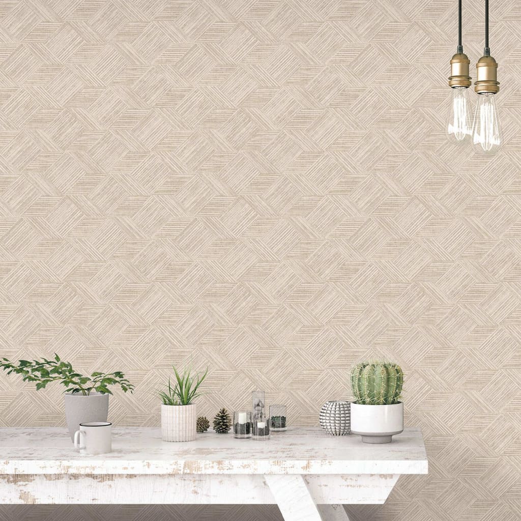 Noordwand Evergreen tapety Wicker Natural Beige