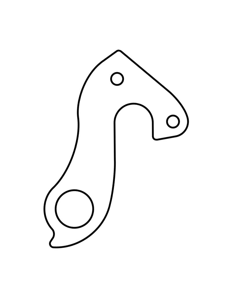Union DeRailleurpad GH-056 con ajuste de tornillo M4X0.7