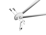 ciondolo deragliatore GH-165 59,2 mm d'argento