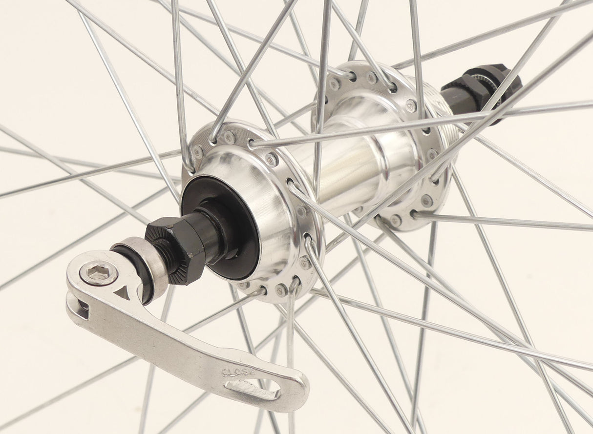 Hënnescht Rad 28 x 1 4 Zac19 Freewheel QR - Sëlwer