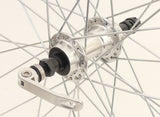 Hënnescht Rad 28 x 1 4 Zac19 Freewheel QR - Sëlwer